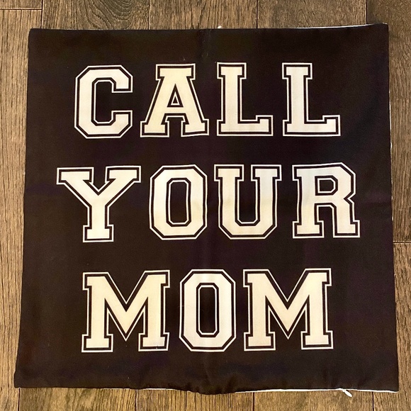 Other - Pillow Cover, 16x16, Black, New
